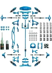 Yeah Racing Aluminum Upgrade Kit for Tamiya TT-02