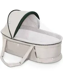  Travel Bassinet Portable Bassinet-Foldi<wbr/>ng Baby Bassinet iin Bed Dark Green