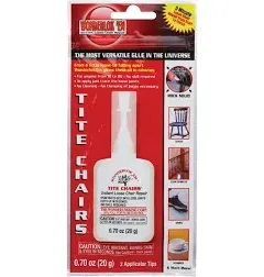 Wonderlokking Tite Chairs, Adhesive for Chair Joint and Furniture Repair by PC-Products, 20 gram 208113