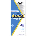 Alevex Pain Relieving Lotion, Max Strength, Menthol - 2.5 oz