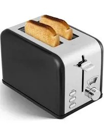 YSSOA Stainless Steel Toaster 2 Slice