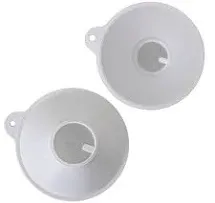 Calculi Strainer - Kidney Stone Collector Funnel with Mesh Screen Filters for Straining Urine and Pee for Analysis Testing (2 Pack)