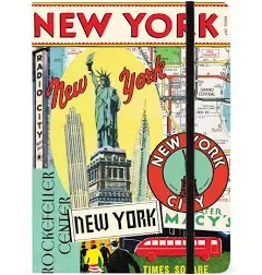 Cavallini 6 by 8-Inch Vintage New York Notebook, 144 Pages