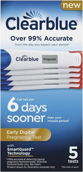 Clearblue Early Digital Pregnancy Test - 3 ct