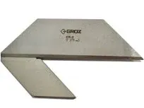 Groz Center Square Hardened Steel 3"