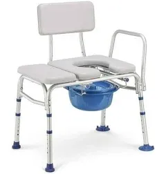 Greenchief 2 in 1 Tub Transfer Bench with Commode