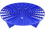 GRIT GUARD Blue Bucket Insert - 10" Diameter Car Wash Bucket Dirt Trap for Car Washing, Detailing Compatible with 3.5, 4, 5 and 6 Gallon Buckets