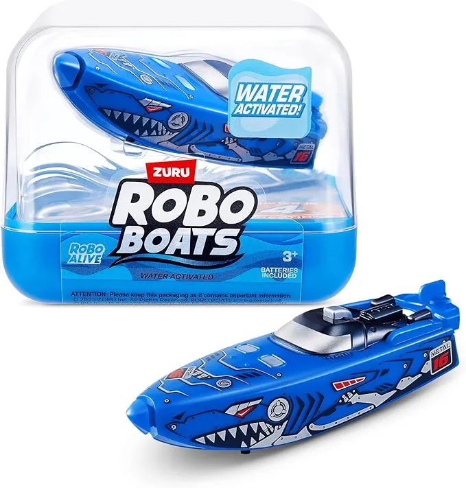 ZURU S001-Robo Alive Series 1 Robotic Boats, Multicolor