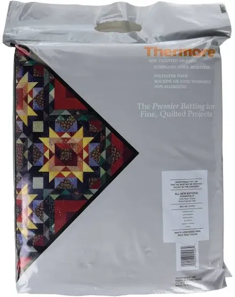 Hobbs Batting Thermore Queen Size Micro Loft Polyester Quilt Batting