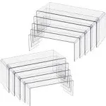 FazMoss 2 Sets Clear Acrylic Display Stand