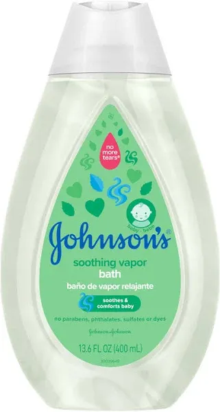 Johnson's Baby Soothing Vapor Bath to Relax Babies