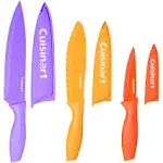 Cuisinart 6 Piece Nonstick Color Chef Knife Set