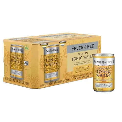 Fever-Tree Premium Indian Tonic Water Cans 8 x 150ml