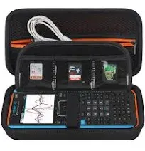 Carrying Case for Texas Instruments TI-Nspire CX II CAS/CX Small, Black 