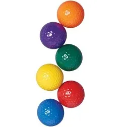 US Games Color My Class Golf Balls Prism Pack