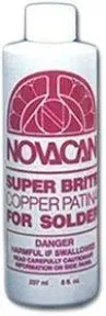 Novacan Super Brite Copper Patina for Solder