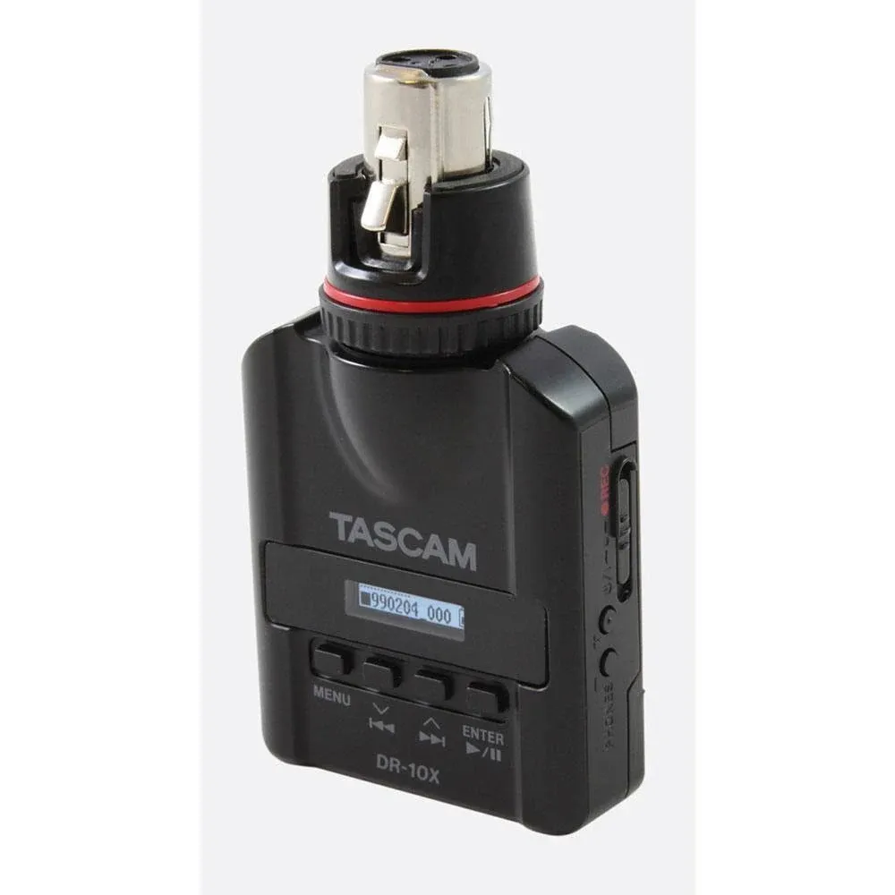 Tascam DR-10X – Mic-attachable audio recorder