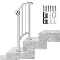 VEVOR Handrail Outdoor Stair 1 or 2 Steps