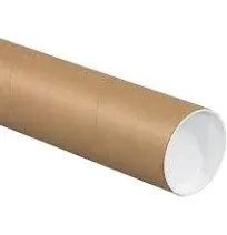 AVIDITI Shipping Tubes 4&#034;L x 36&#034;W, 12-Pack | Heavy Duty Cardboard Mailing Tub...