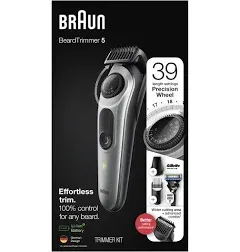 Braun BeardTrimmer 5 Ultimate Precision Trimmer 39 length settings BT5260