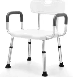 Sangohe Shower Chair for Inside Shower - Heavy Duty Shower Seat with Back -...