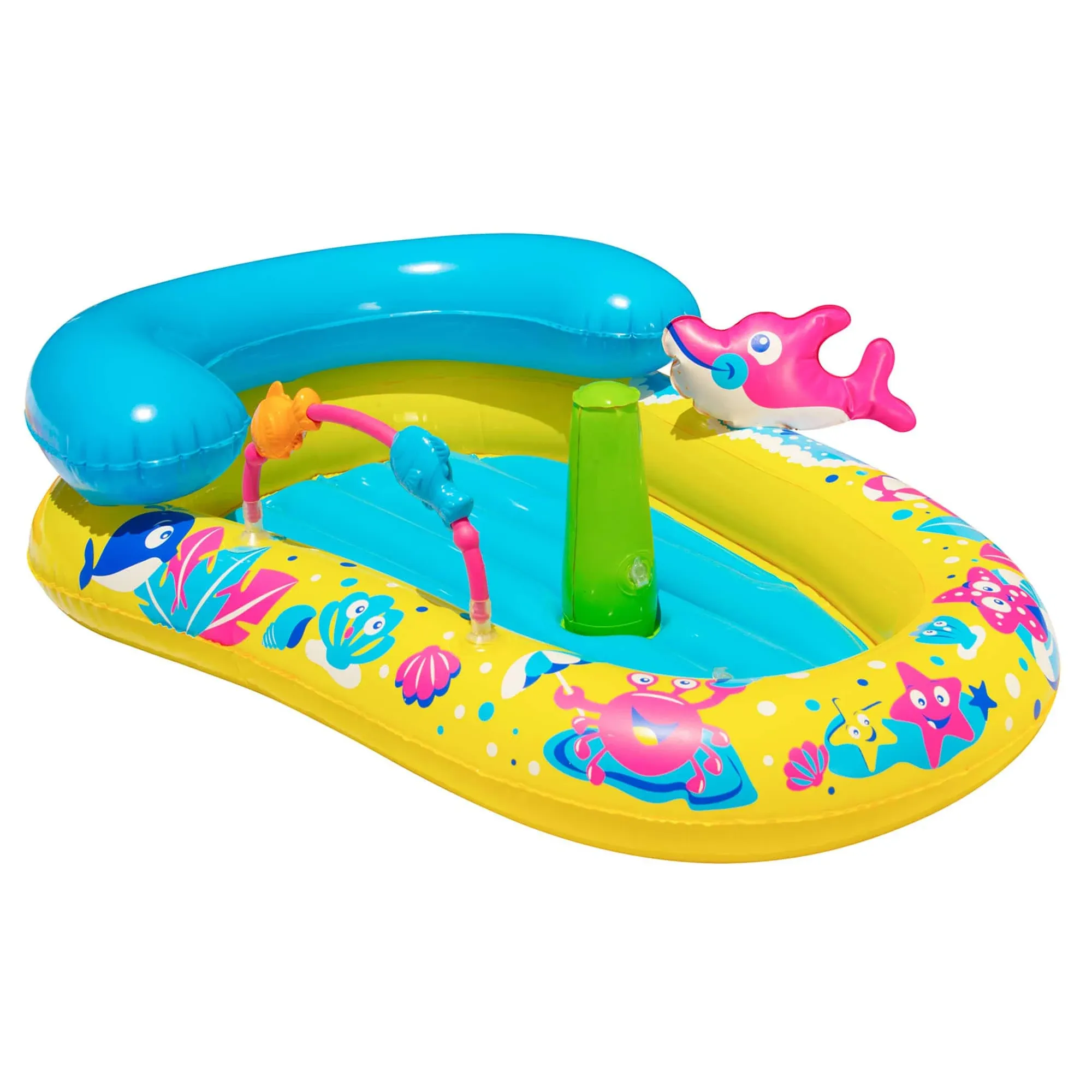 Banzai Jr. Splash Discovery Activity Center Water Play Set - 9-24 Months