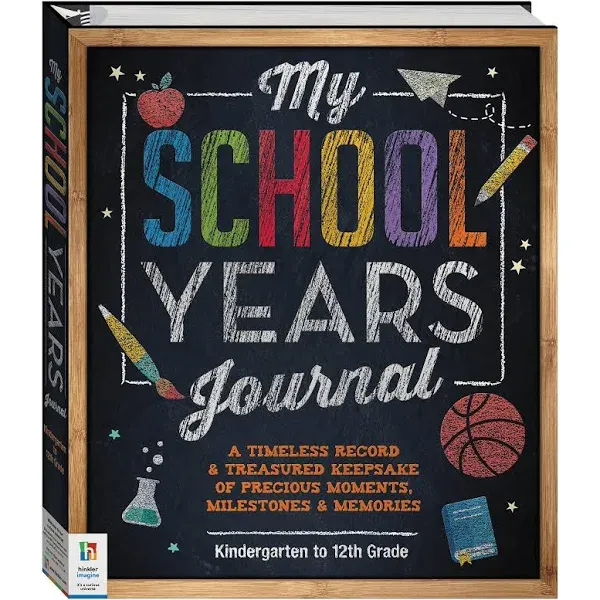 Hinkler: My School Years Journal - Preserve Memories of Children, Kindergart...