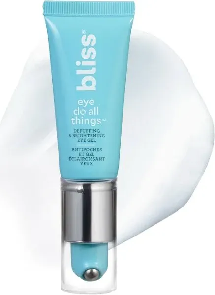 bliss Eye Do All Things Hydrating Eye Gel Depuff & Brighten Straight-from-the-Spa Paraben Free, Cruelty Free 0.7 fl oz