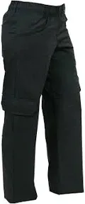 Mercer Culinary M61100BKXXS Genesis Women's Cargo Pants Elastic Waist Belt Loops