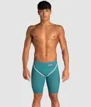 Arena Men's Powerskin Carbon Glide SL Limited Edition Jammer Tech Suit Swimsuit - Calypso Bay | Elastane/Polyamide - Swimoutlet.com