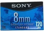 Sony Single 120-min 8mm Tape