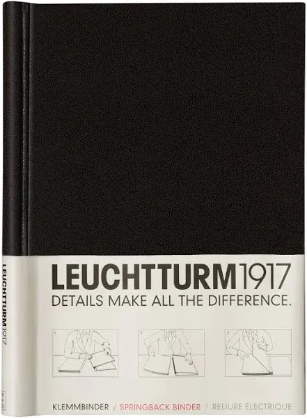 Leuchtturm1917 Springback Binder A4 - Anthracite (Discontinued)