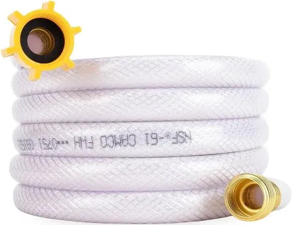 Camco 22743 Tastepure White Boat and RV 10&#039; Drinking Water Hose