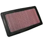 K&N Engine Air Filter: Reusable, Clean Every 75,000 Miles, Washable, Premium, Replacement Car Air Filter: Compatible with 2005-2015 Honda V6 (Pilot, Odyssey), 33-2309