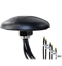 Proxicast Professional Low-Profile MIMO LTE + Wi-Fi + GPS 5-in-1 Combination Screw Mount Vehicle Antenna