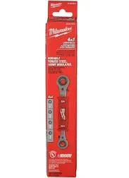 Lineman Tools, Ratchet,Lineman Wrench,Ratchet Wrench,For Milwaukee 48-22-9212 Lineman'S 4 In 1 Insulated Ratcheting Box Wrench