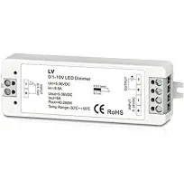 Nutbro 0/1-10V 1CH 8A Dimmable Switches LED Driver 1 Channel 0-10V Constant