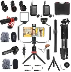 Movo Photo iVlog5 Director's Smartphone Video Vlogging Bundle