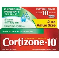 Cortizone 10 Maximum Strength Ultra Soothing Anti-Itch Cream