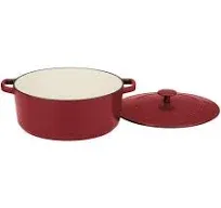 Cuisinart Chef&#039;s Classic Enameled Cast Iron 7-Quart Round,  Cardinal Red