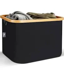 Hennez 40L Storage Basket For IKEA Kallax Foldable Small Basket For Laundry