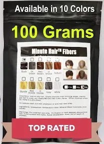 Hair Building Fibers 100 Grams (3.5 oz) Refill Hair Loss Concealer That You C...