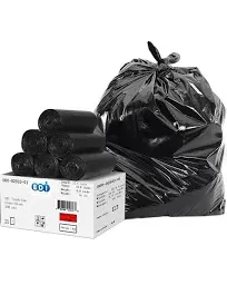 EDI Black Trash Can Liners