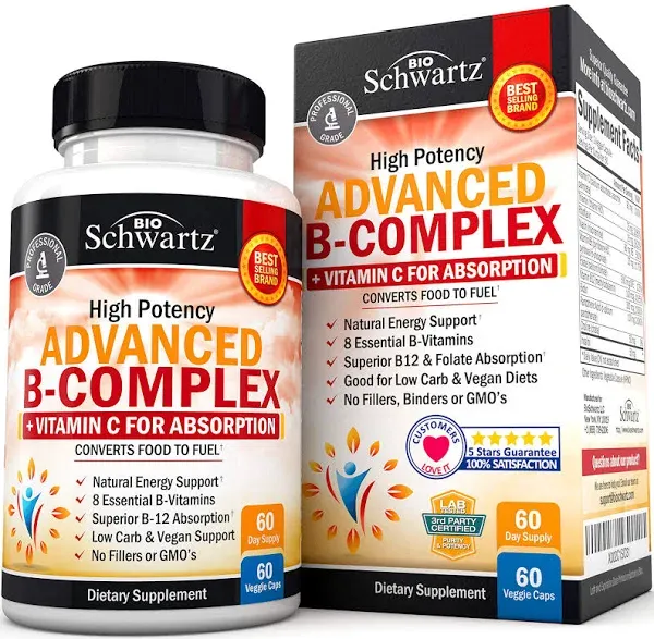 Bioschwartz Advanced B-Complex Capsules