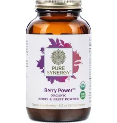 Pure Synergy, Organic Berry &amp; Fruit Powder, Berry Power, 5.3 oz (150 g)