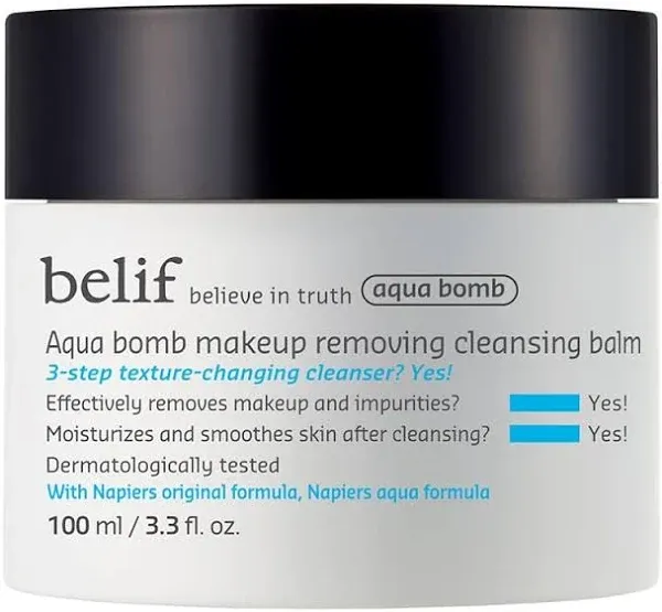 Belif Aqua Bomb Makeup Removing Cleansing Balm