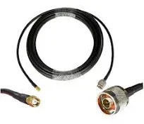 Proxicast Low-Loss Coax Extension Cable SMA Male to N Male for 3G/4G/LTE/Ham/ADS-B/GPS/RF Radio to Antenna or Surge Arrester Us