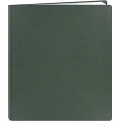 Pioneer Photo Albums FTM Family Treasures Deluxe Top-Loading Scrapbook with Fabric Cover (12 x 15", Sherwood Green)