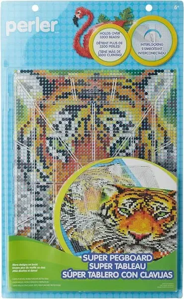 Perler Beads Super Pegboard - Clear