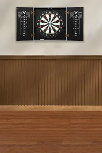 Viper Hideaway Dartboard Cabinet with Reversible Traditional and Baseb - GLD Products